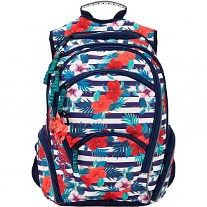 Рюкзак с цветочками и резиночкой для волос Kite Style 857-1 (Kite, K17-857L-1)